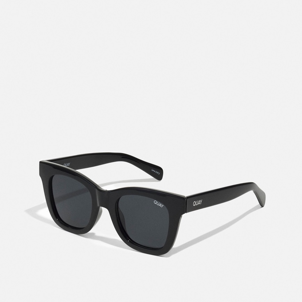 Quay After hours polarized sunglasses black